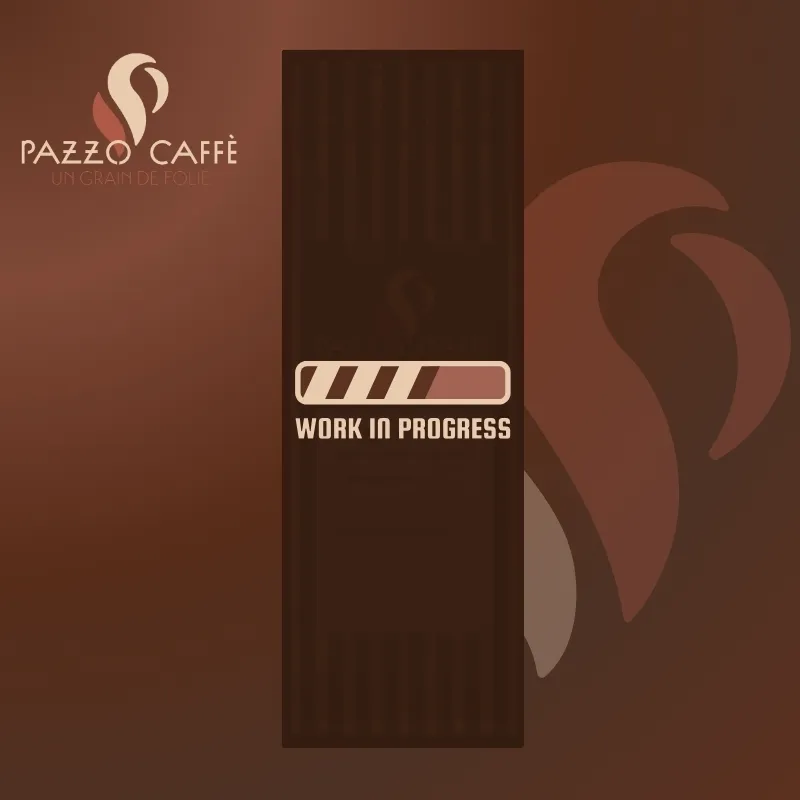 Pazzo e robusto - Café en grain Pazzo Caffè - 1kg